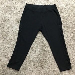 Women's Torrid Work Wear or Yoga Pants Black Size 2 (2XL Equivalent)